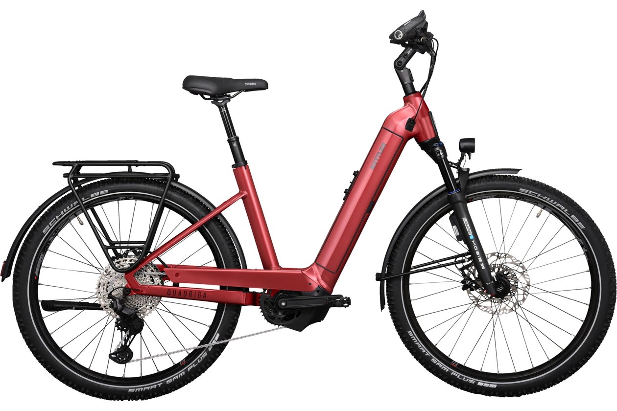 Kettler Quadriga Town & Country Comp 750 - 750 Wh - 2022 - 27,5 Zoll - Tiefeinsteiger