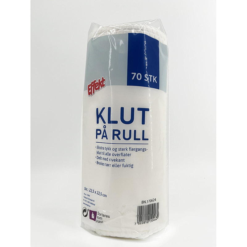 Effekt Universalklut 70 stk på rull, Premium Effekt