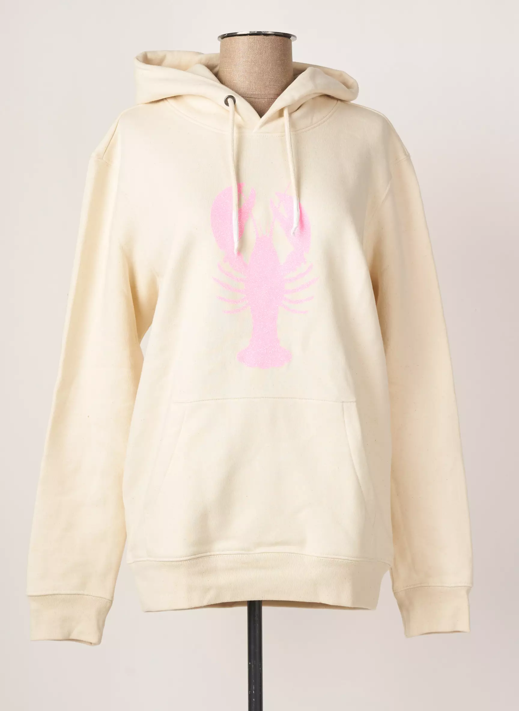 Anouk Et Ninon Sweat Capuche Femme couleur rose