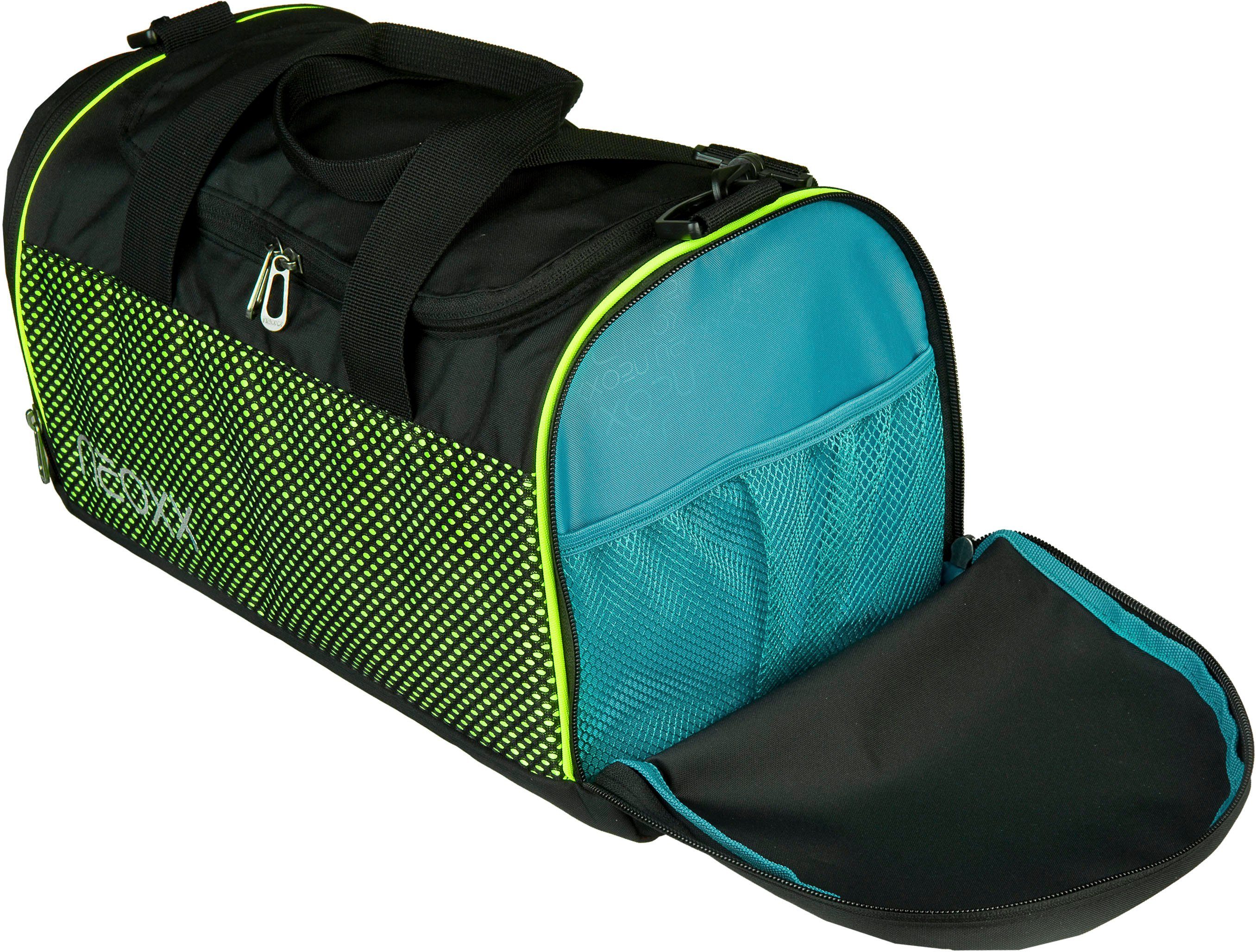 neoxx Sporttasche Champ, All about Neon, zum Teil aus recyceltem Material
