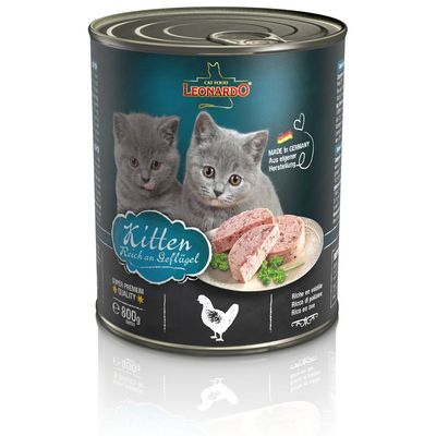 Sparpaket Leonardo Katzenfutter All Meat 24 x 800 g