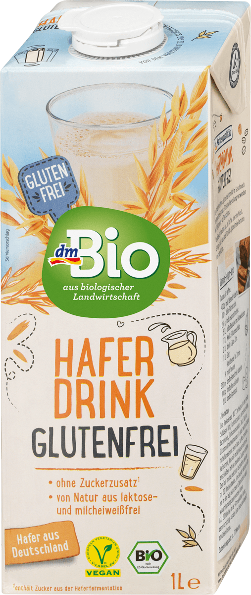 Pflanzendrink, Haferdrink glutenfrei, 1 l