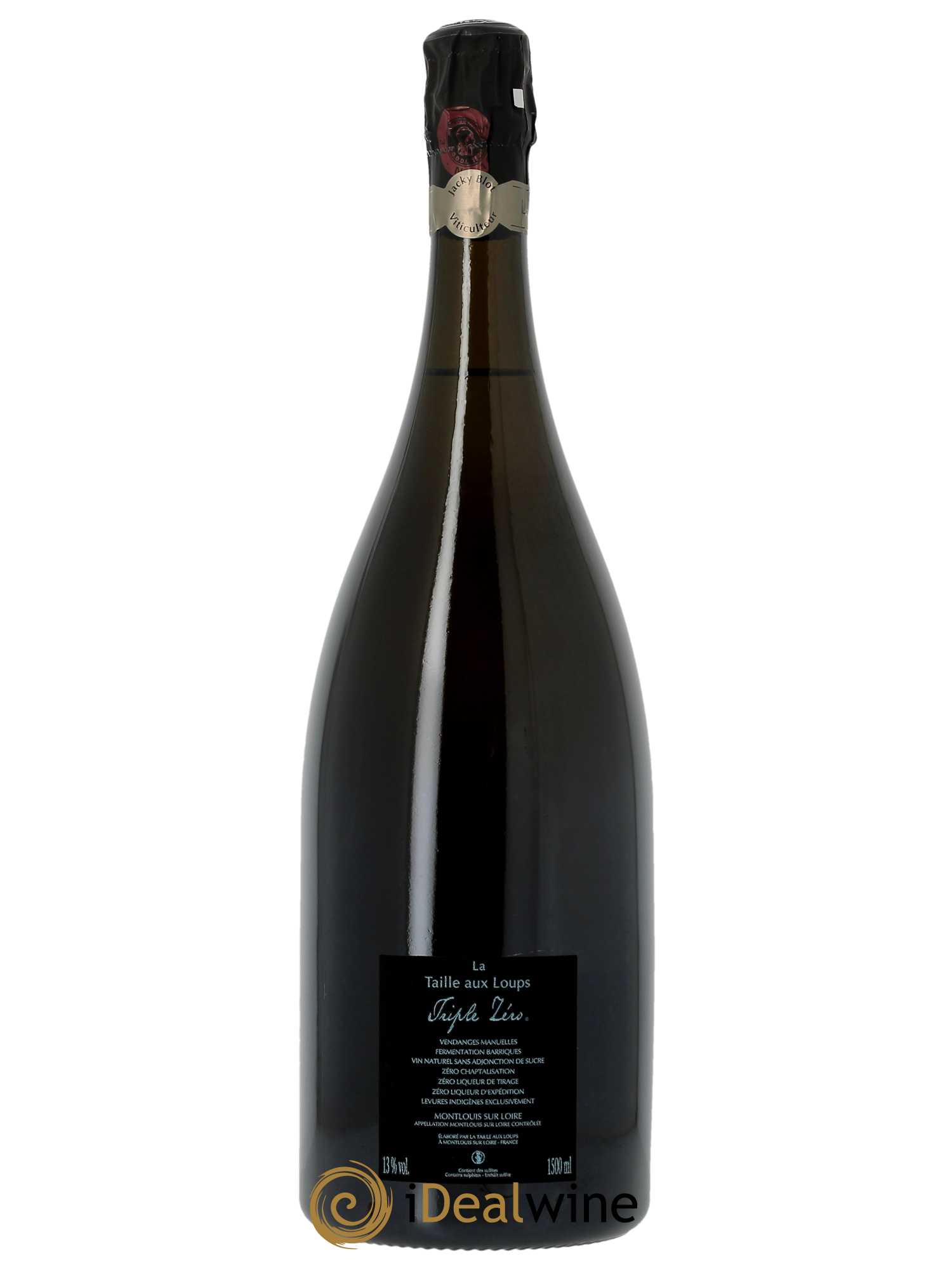 Montlouis-sur-Loire Triple Zéro La Taille aux Loups - Jacky Blot   - Lot de 1 Magnum