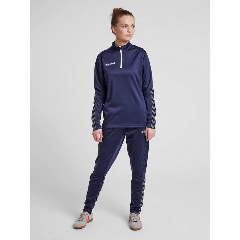 hummel hmlAUTHENTIC HALF ZIP SWEATSHIRT WOMAN Sweatshirt Damen