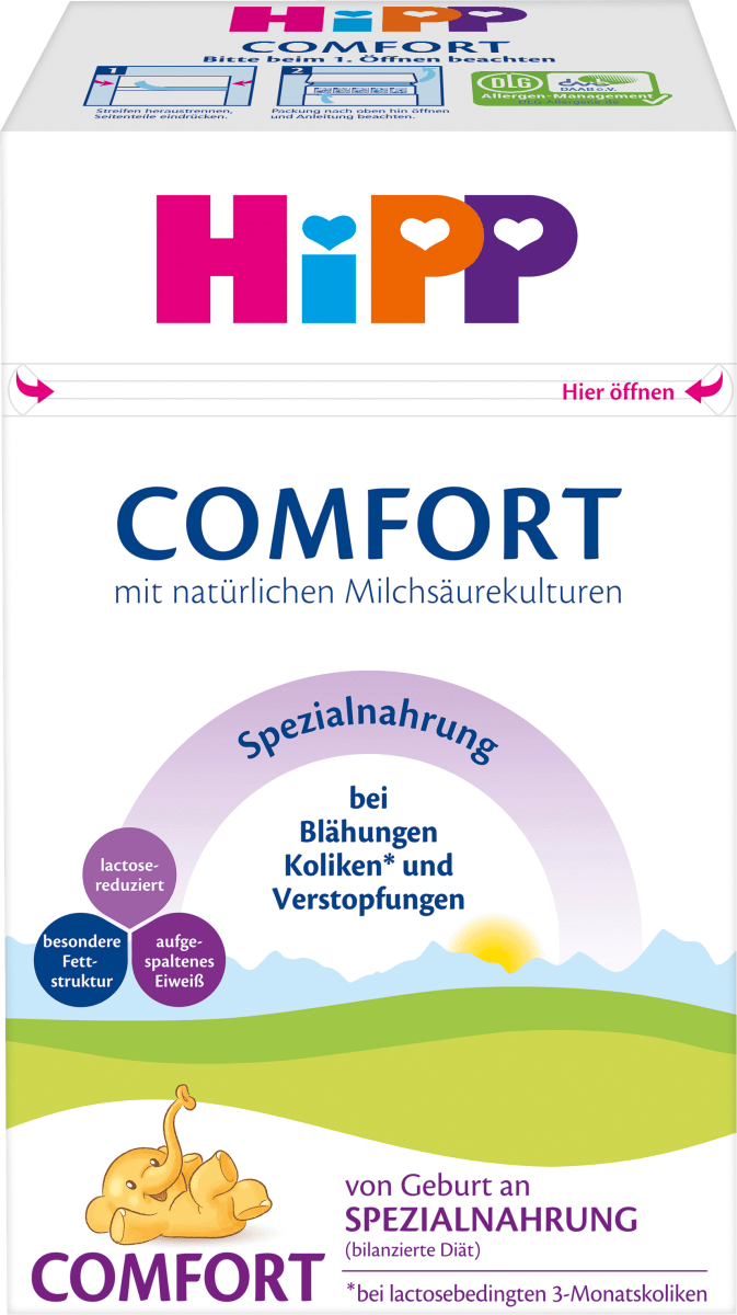 Spezialnahrung Comfort von Geburt an, 0,6 kg