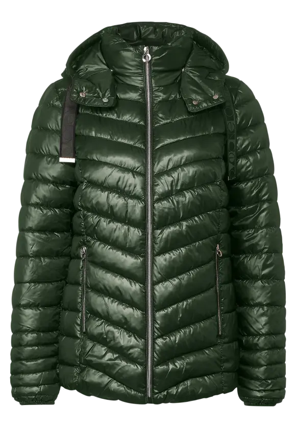 Street One Kurze Steppjacke mit Kapuze