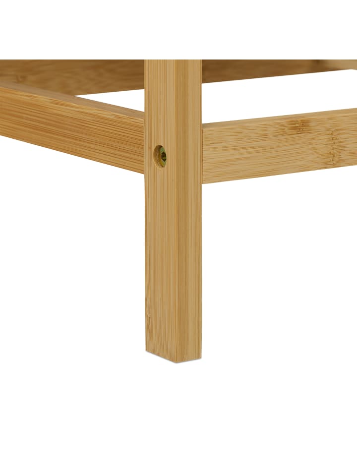 relaxdays Wäschekorbregal in Mehrfarbig - (B)100 x (H)80 x (T)32 cm günstig kaufen onesize