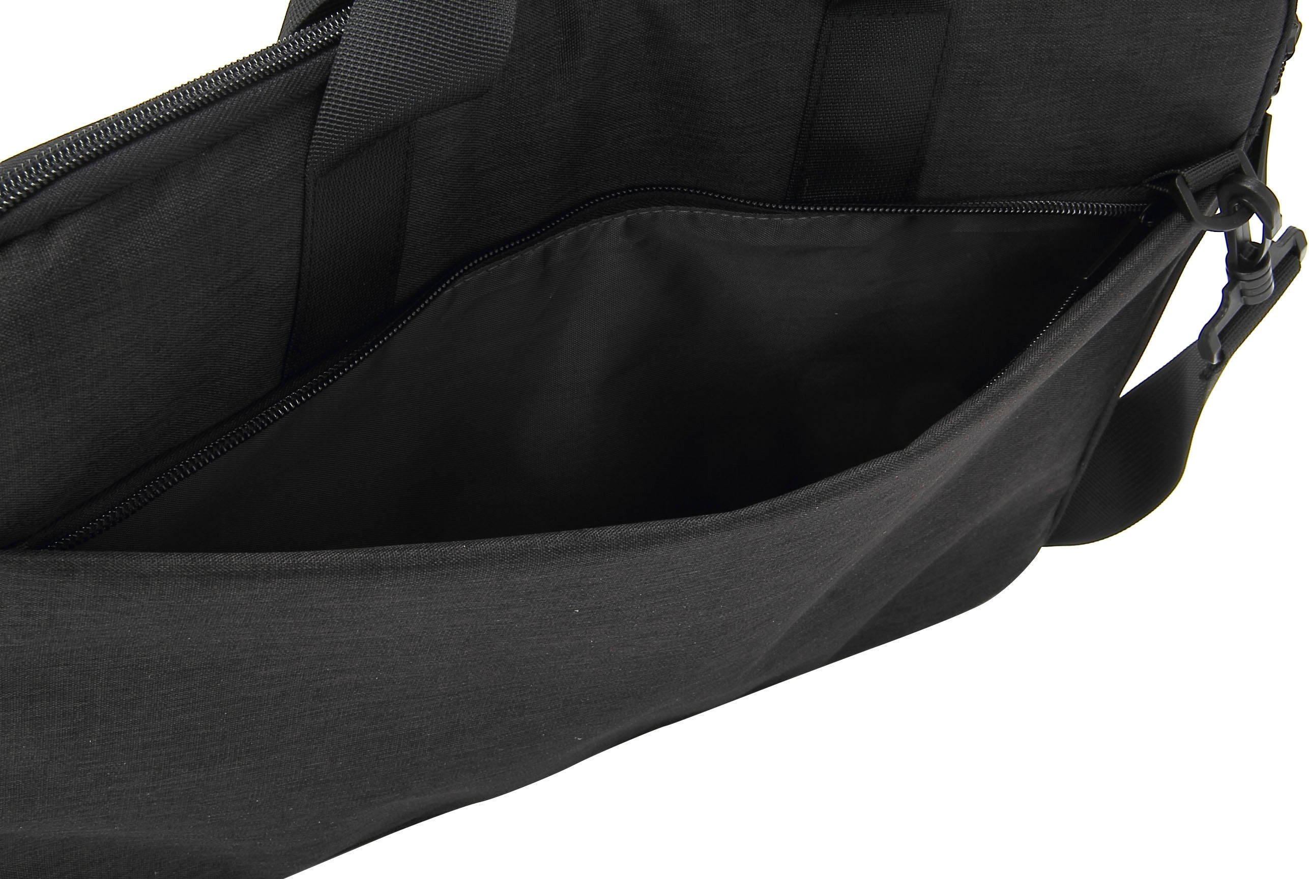 Hanseatic Laptoptasche Laptop Tasche für Notebooks bis 14 Zoll, Business Computertasche, Umhängetasche, Schultertasche, Notebooktasche