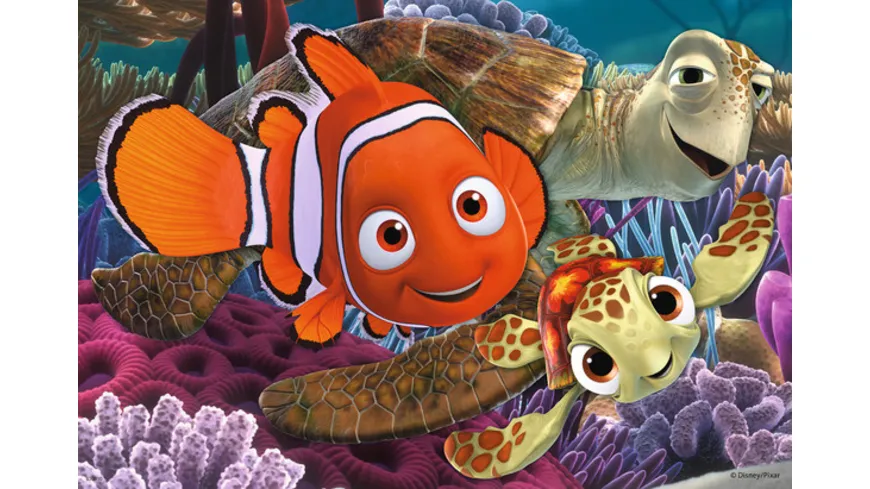 Ravensburger Puzzle - Nemo kleine Ausreisser, 2x12 Teile