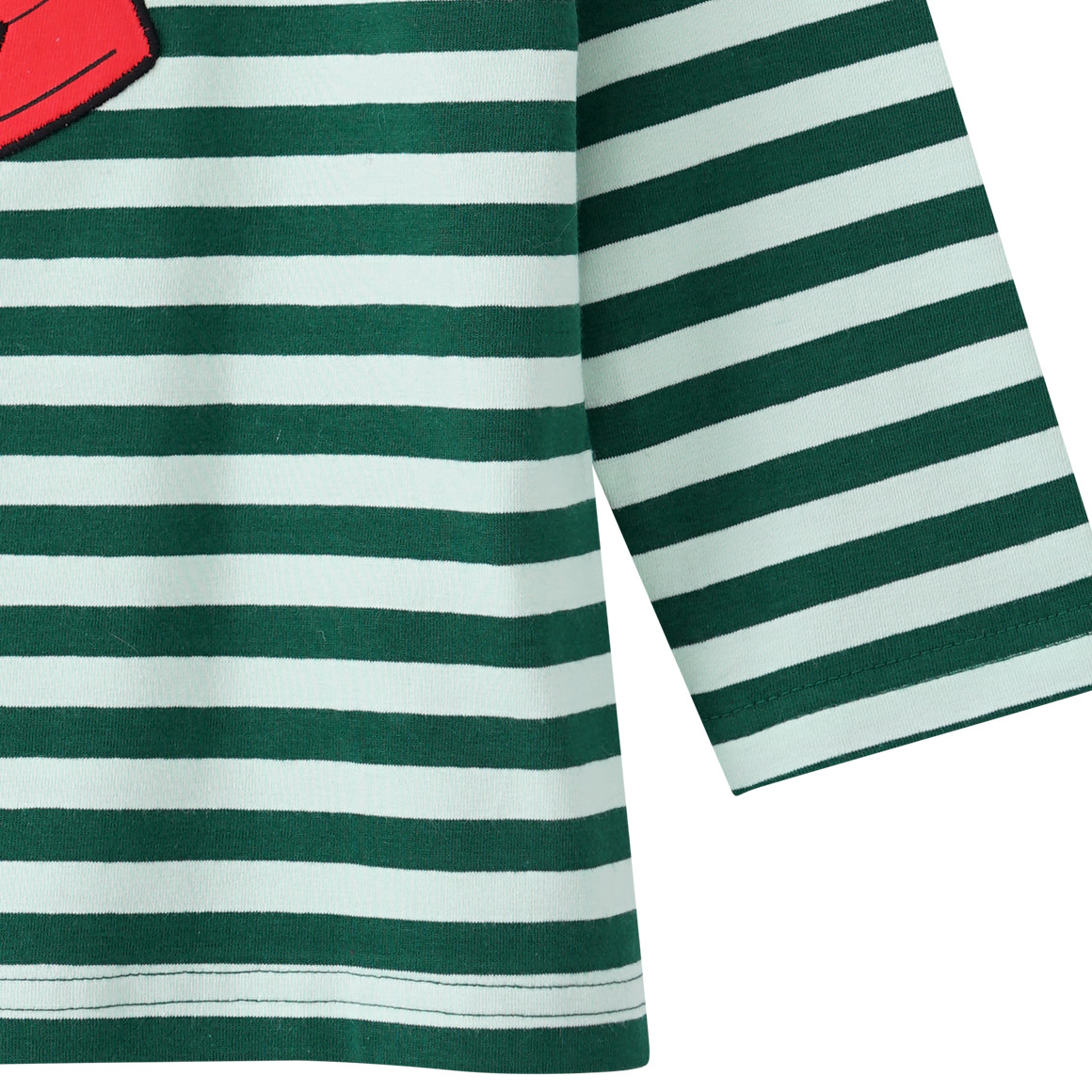 Kinder Langarmshirt mit Blockstreifen