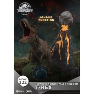 ** % SALE % ** Jurassic World: Ein neues Zeitalter D-Stage PVC Diorama: T-Rex