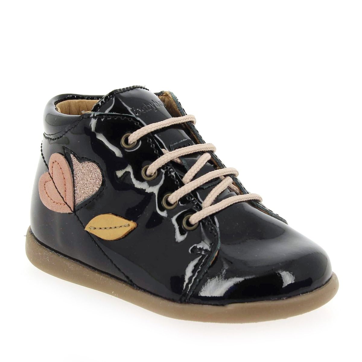 Babybotte  FEUILLE - noir multi