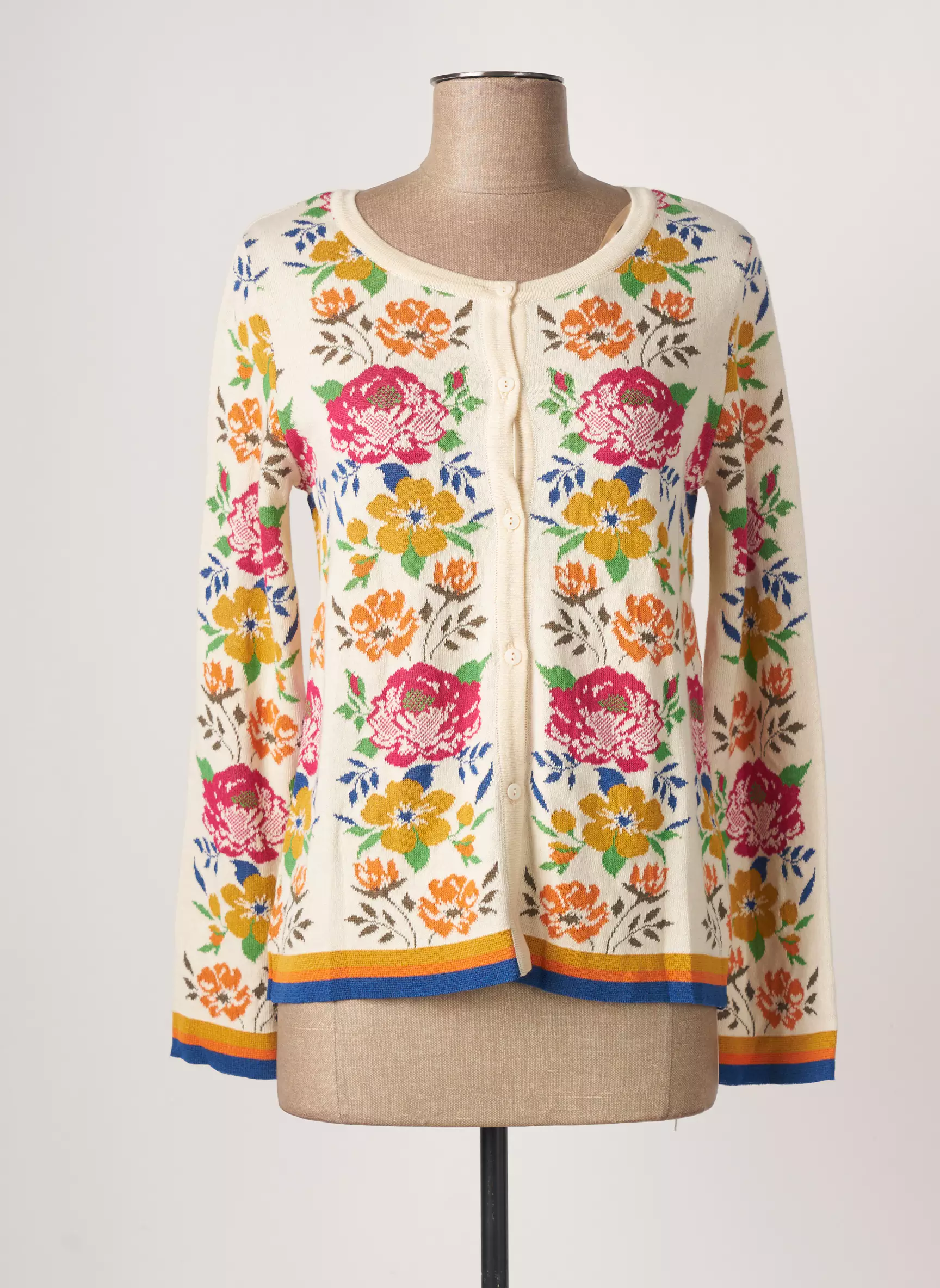 Le Petit Baigneur Cardigans Femme couleur beige