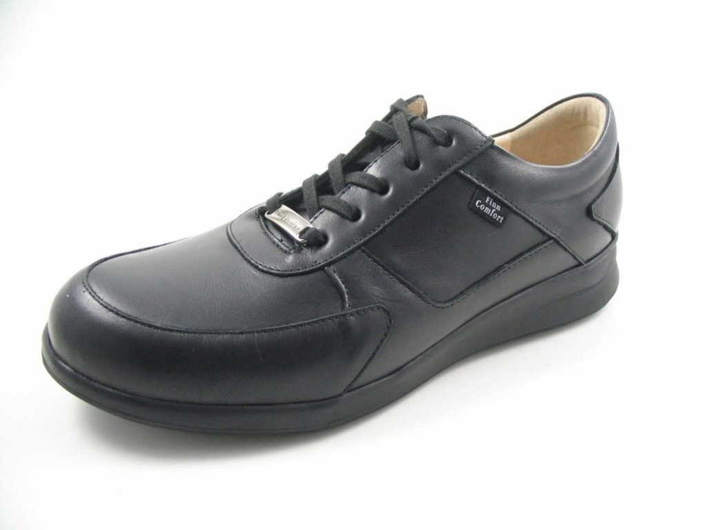 FINN COMFORT Komfort Schnürer schwarz Corato