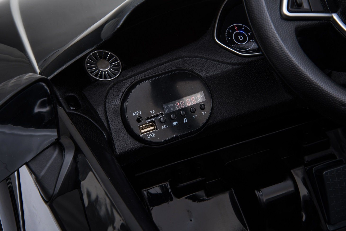 Toys Store Elektro-Kinderauto Kinder Elektro Audi Tt Rs Cabrio mit Fernbedienung Usb und Mp3 2x30W, Belastbarkeit 35 kg