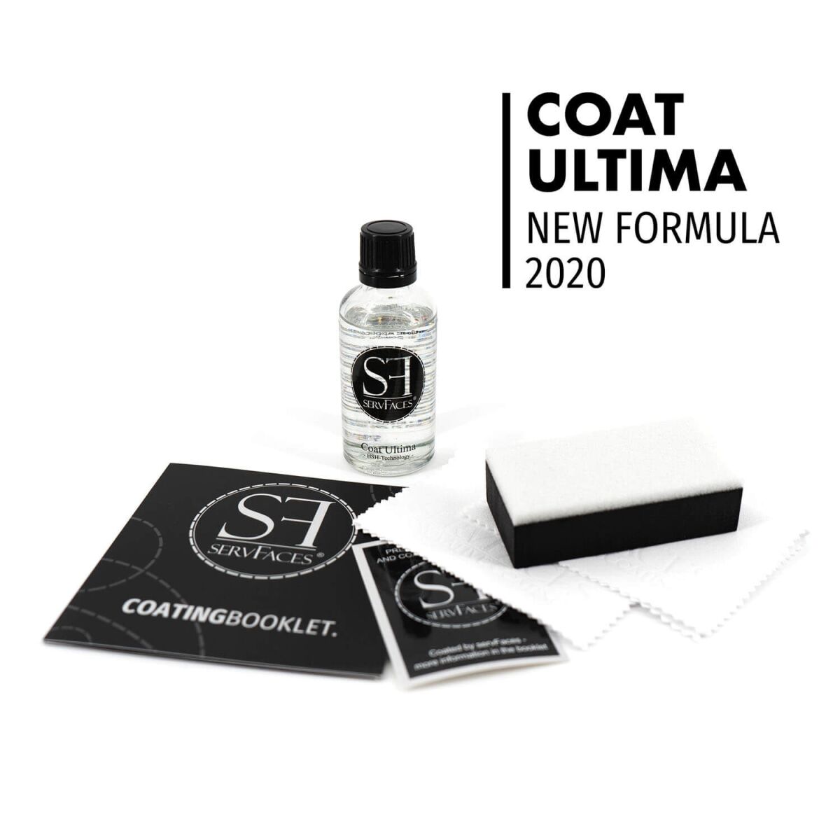 servFaces Coat Ultima HSH - Neue Formel 2020 - Lackversiegelung 50ml