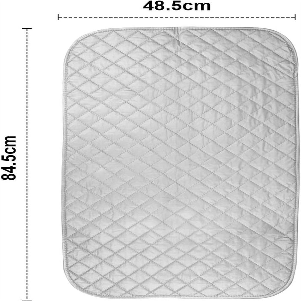 Runxizhou Bügelbrett Dampf Bügeldecke aus Baumwolle Premium Bügelmatte 48 * 85 cm