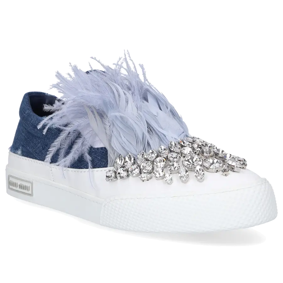 Miu Miu - Sneaker low Denim - blau