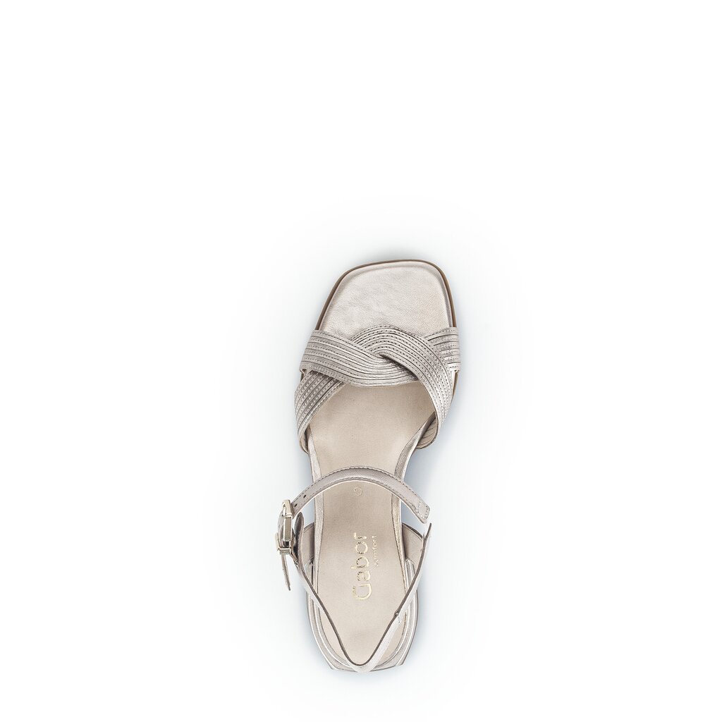 Gabor comfort Riemchensandale gold