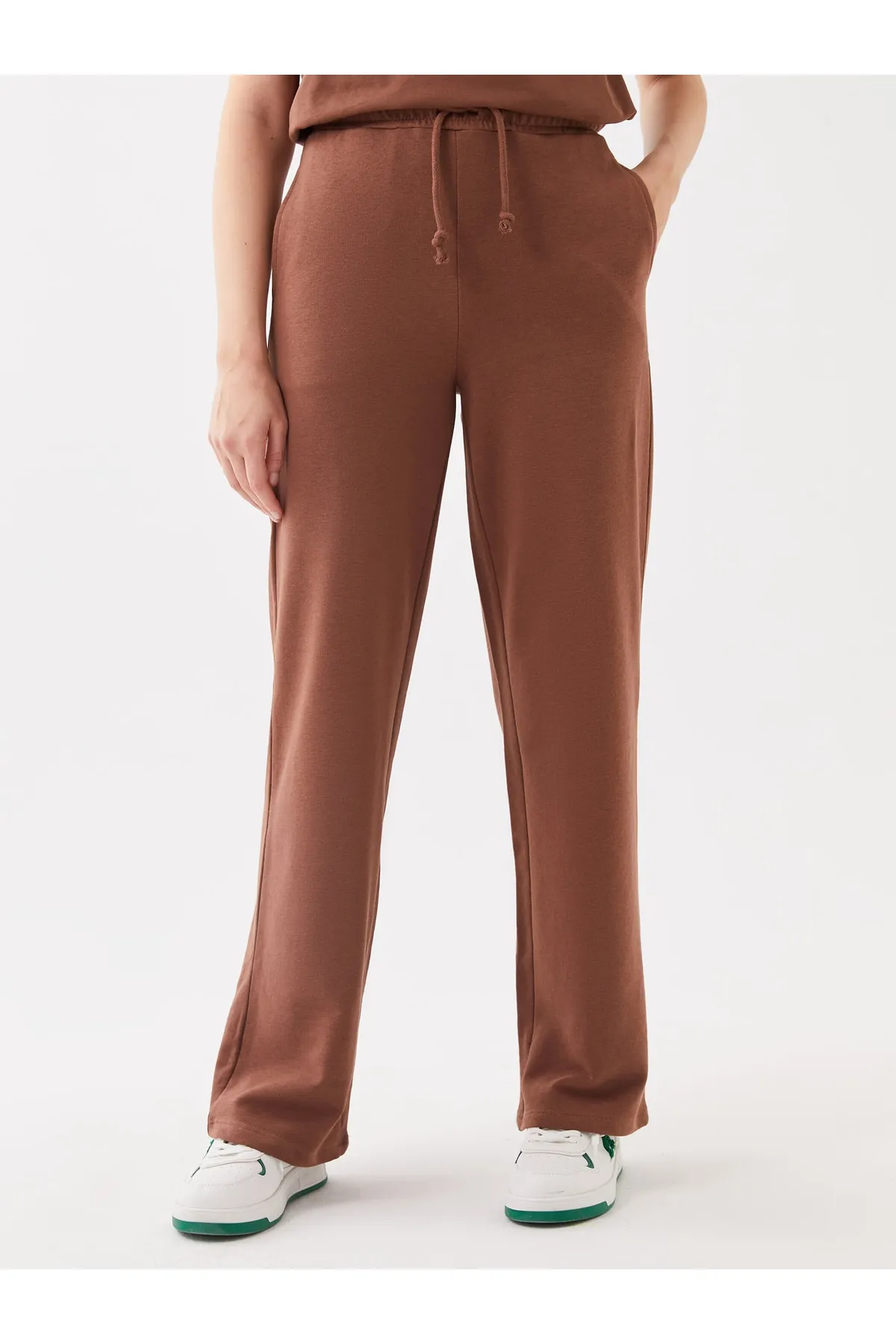 LC Waikiki  Jogginghose - Braun - Wide Leg
