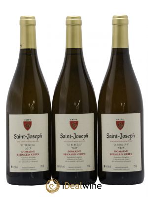 Saint-Joseph Le Berceau Bernard Gripa (Domaine)  2017 - Lot de 3 Bouteilles
