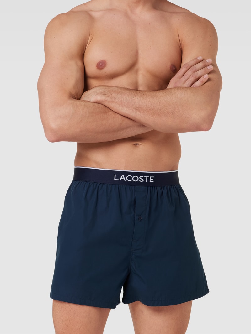 Boxershorts im 3er-Pack in marineblau