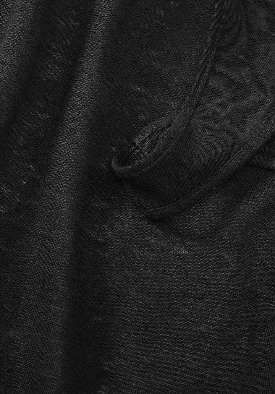 Jersey-Kleid aus reinem Hanf