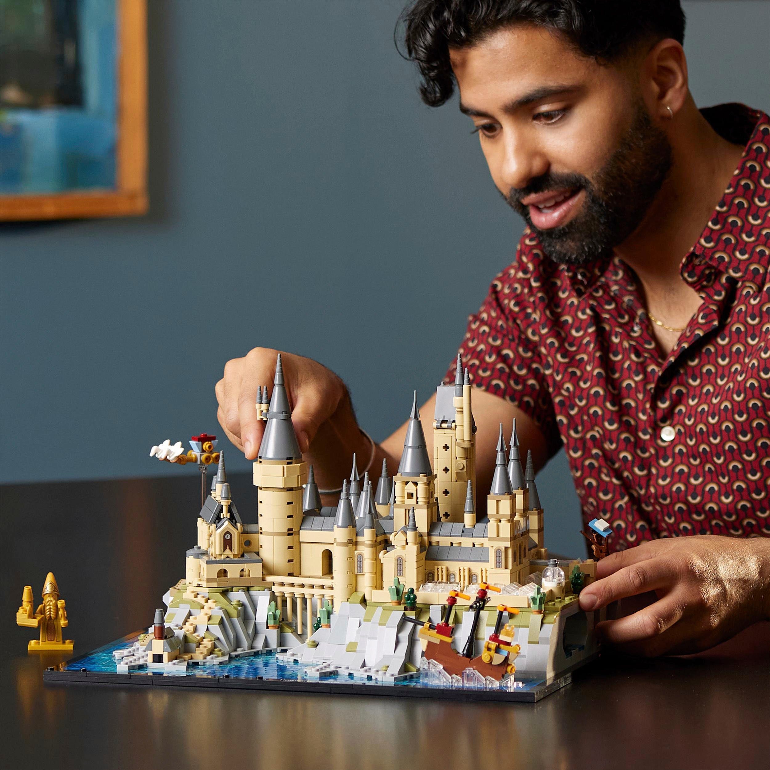 LEGO® Konstruktionsspielsteine Schloss Hogwarts mit Schlossgelände (76419), LEGO® Harry Potter, (2660 St), Made in Europe