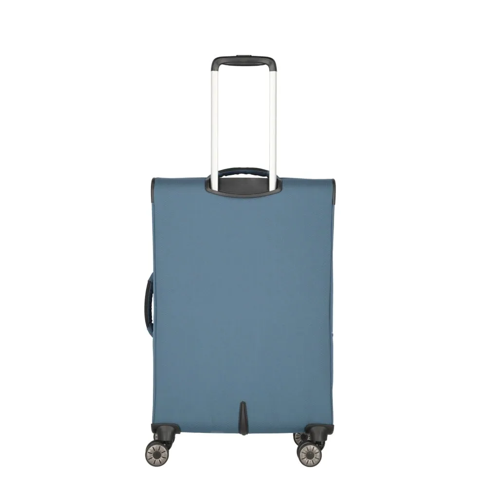 Travelite SKAII Trolley 4 Rollen M - Panoramablau