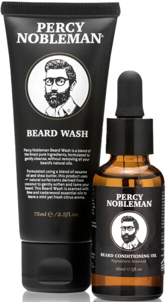 Percy Nobleman Beard Starter Kit XL Bartpflegeset