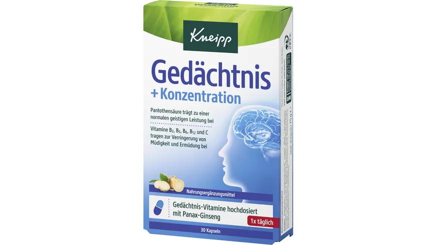 Kneipp Gedächtnis + Konzentration