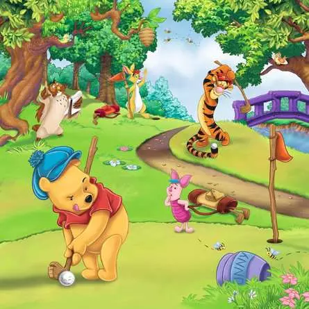 Kinderpuzzle ab 5 Jahren - Tag des Sports - 49 Teile