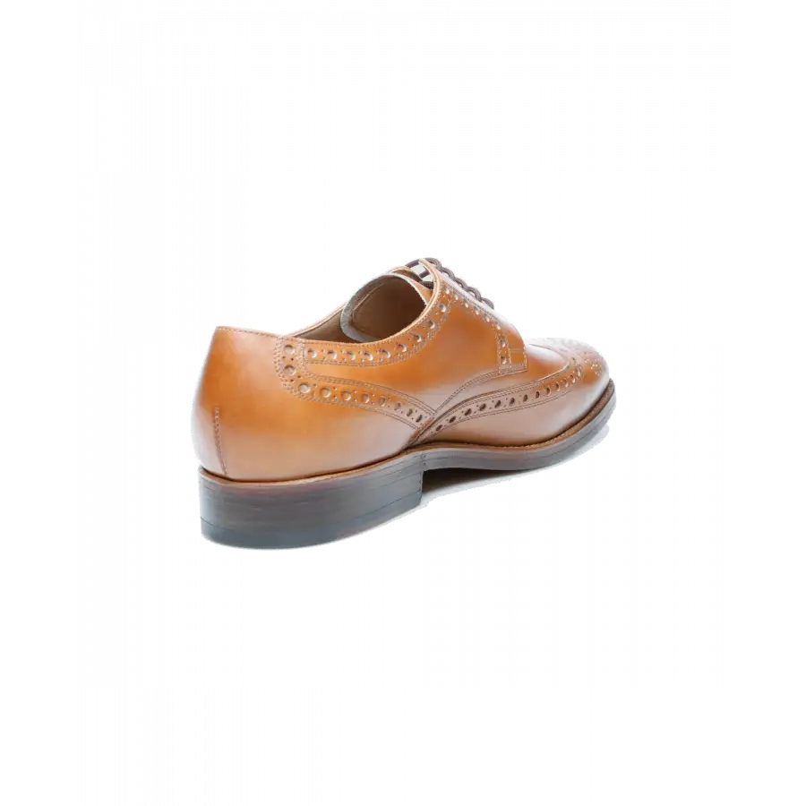 Heinrich Dinkelacker - Businessschuhe Budapester LUZERN FULL-BROGUE AC Kalbsleder - beige
