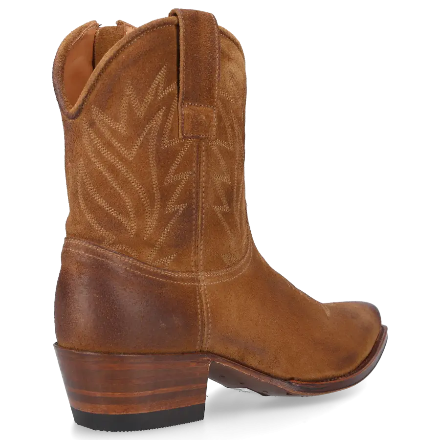 Sendra - Cowboystiefel 16971 Veloursleder - braun