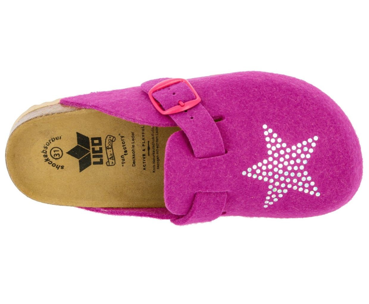 LICO Mädchen Sandalen lila/pink