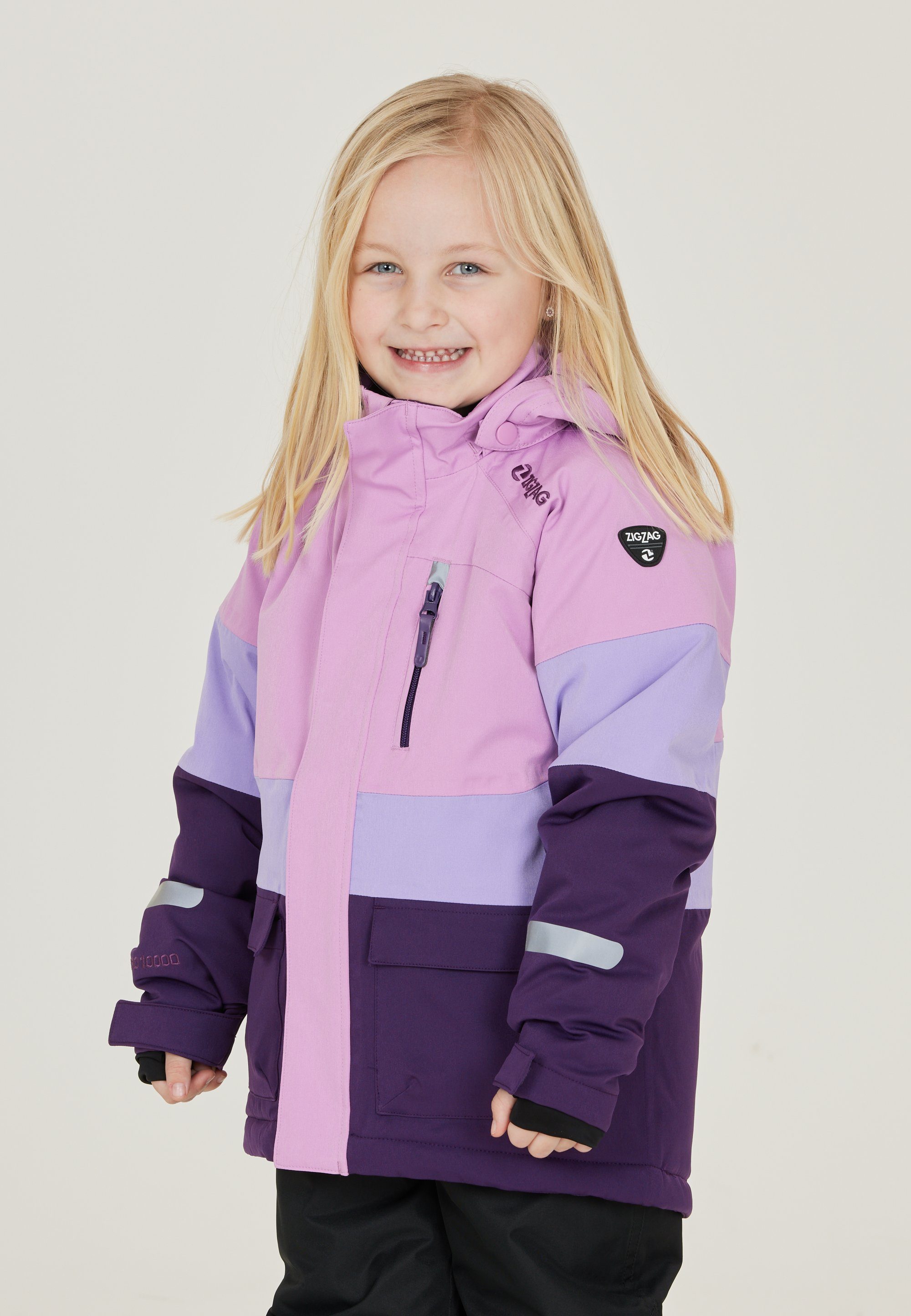 ZIGZAG Skijacke Taylora mit wind- und wasserdichter TPU-Membran