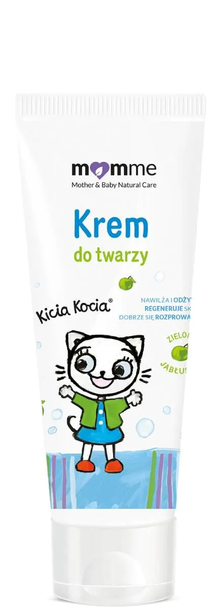 Крема за лице Momme Kitty Cat са зеленом јабуком