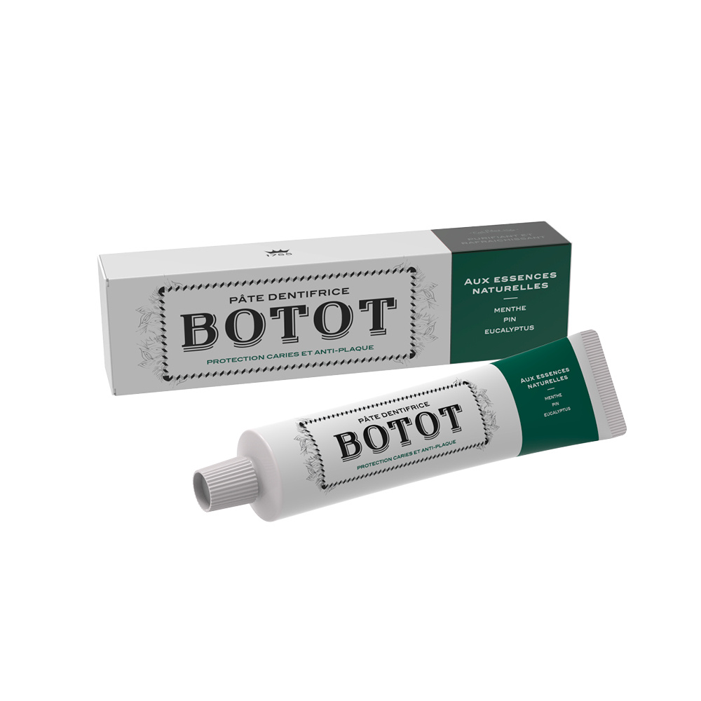 botot BOTOT DENTIFRICE MENTHE PIN EUCALYPTUS 75ML DENTIFRICE