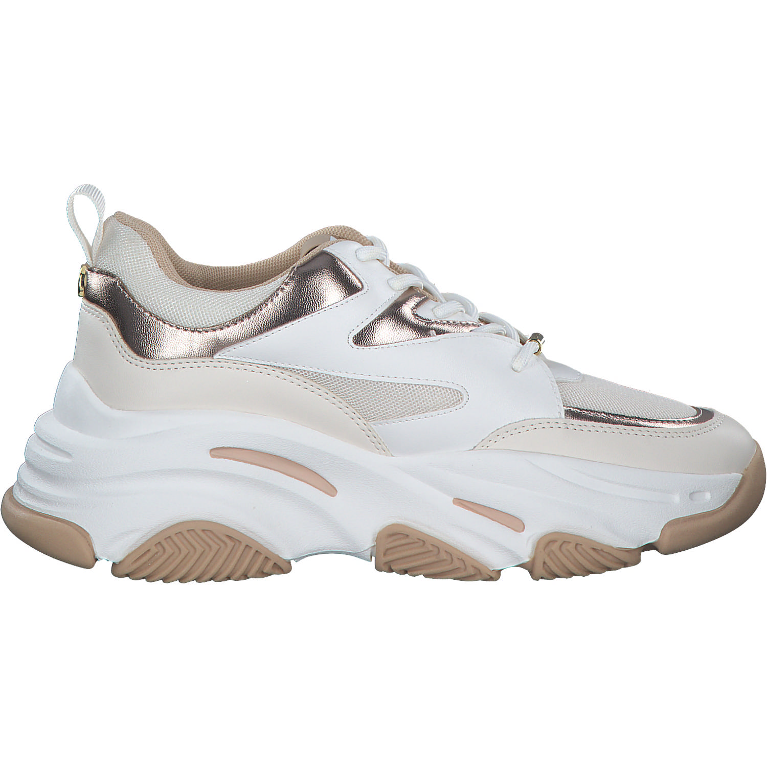 Steve Madden Progressive SM19000096, Schnürschuhe, Damen, Weiß