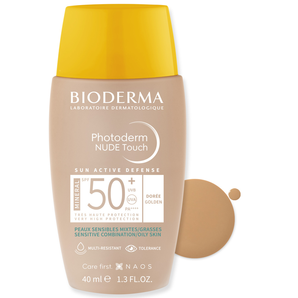 Bioderma PHT NUDE T MNRL SPF50+ DR F40ML Solaire