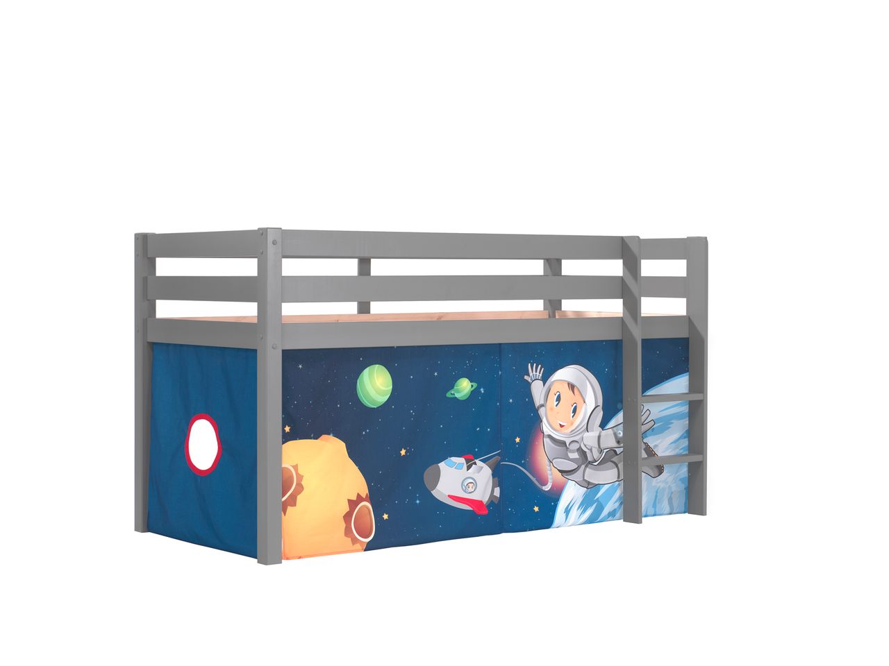 VIPACK Spielbett Pino mit Textilset 