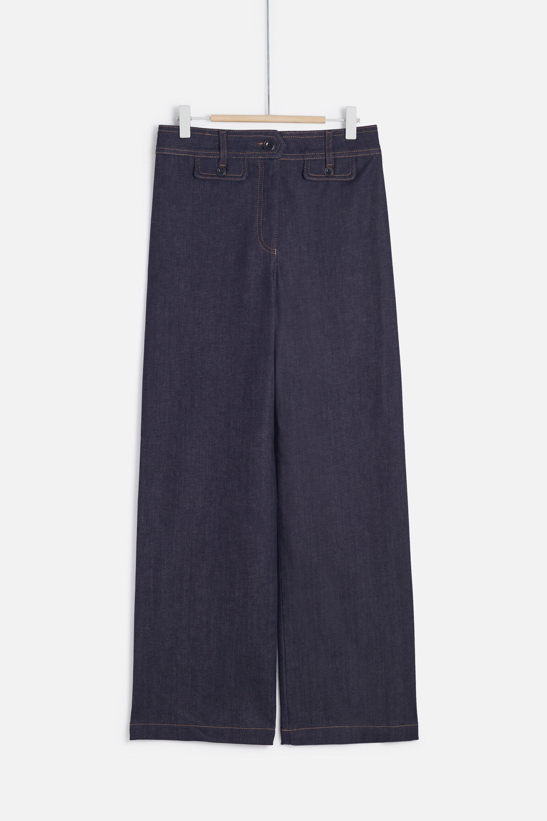 Jean teano évasé denim double stone femme