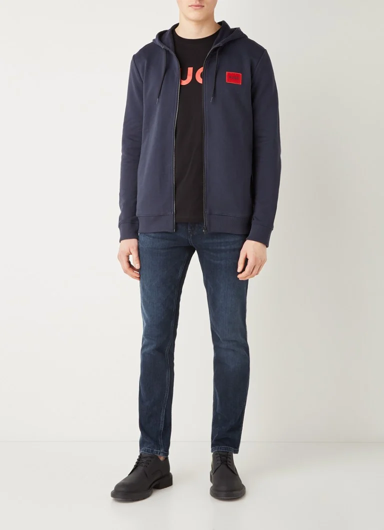 Hanorac HUGO BOSS Daple cu buzunare laterale