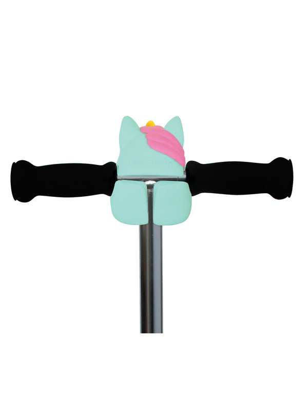 Tête de trottinette licorne mint