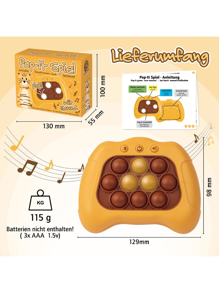 Lutz Mauder Pop It Puzzle Game 