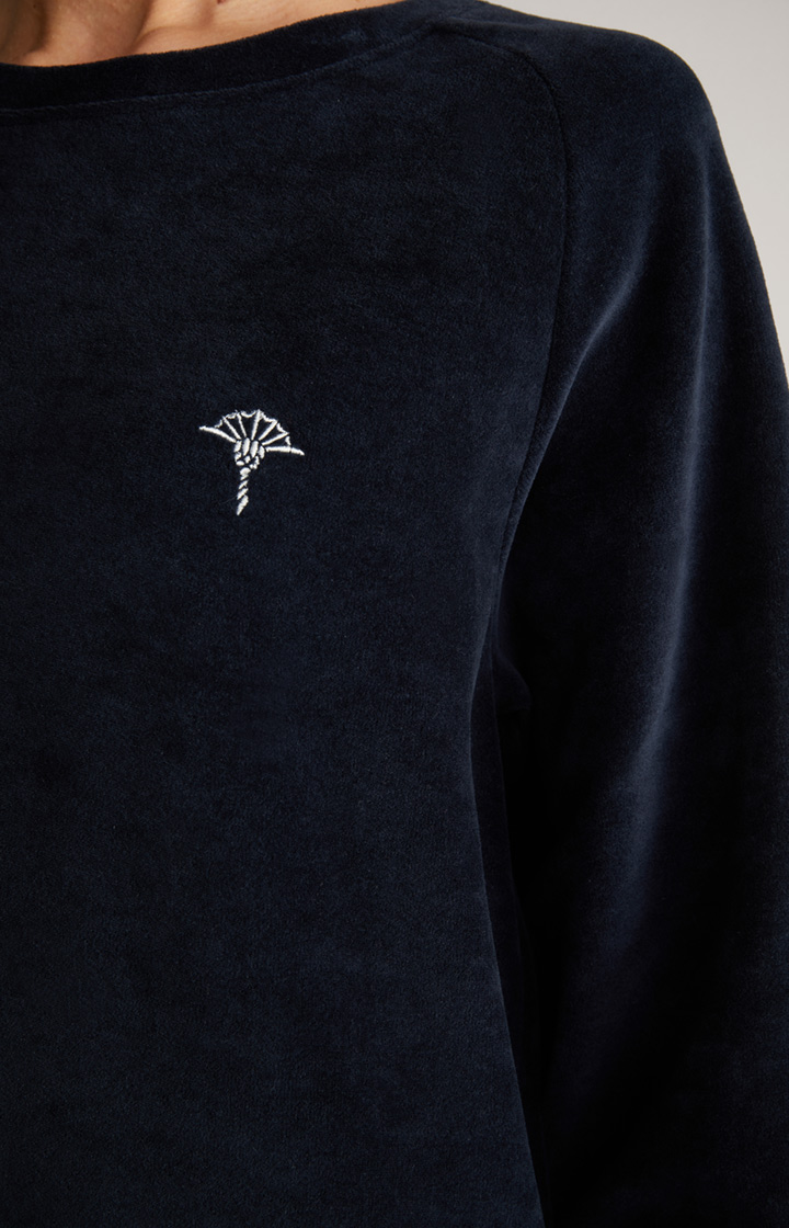 Loungewear Long-Sweater in Midnight Blue