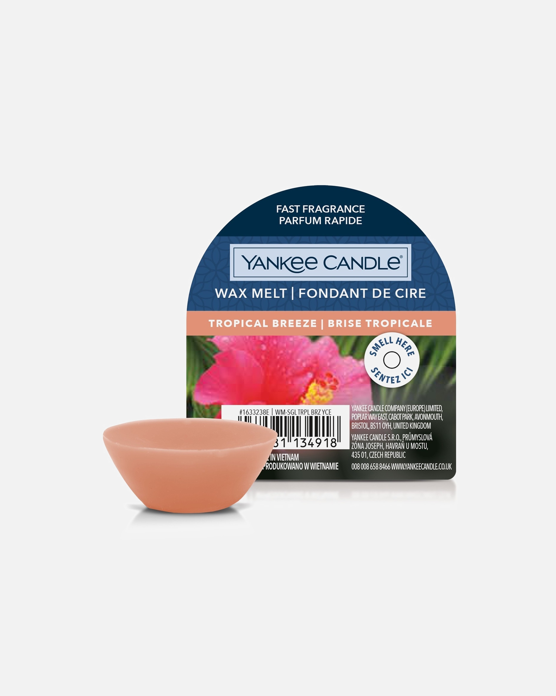 YANKEE CANDLE Tropical Breeze gyertyaviasz olvadékok