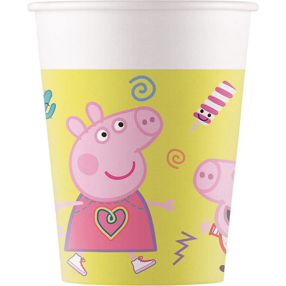 Kinderparty-Set Peppa Wutz - Kindergeburtstags-Set II (43-teilig)