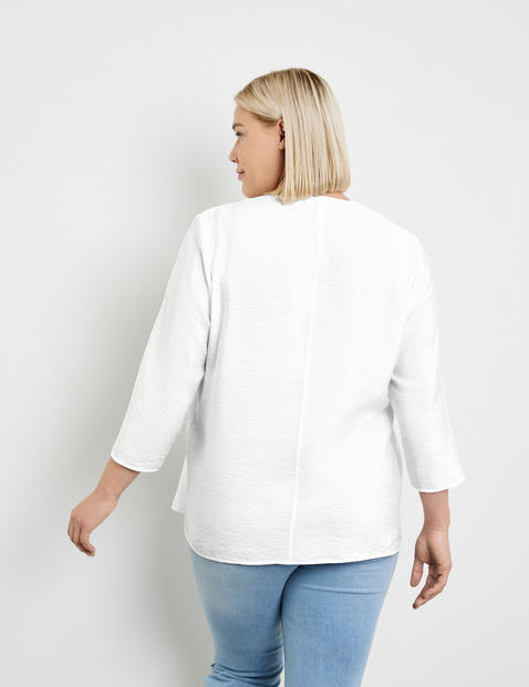 Feine 3/4 Arm Bluse