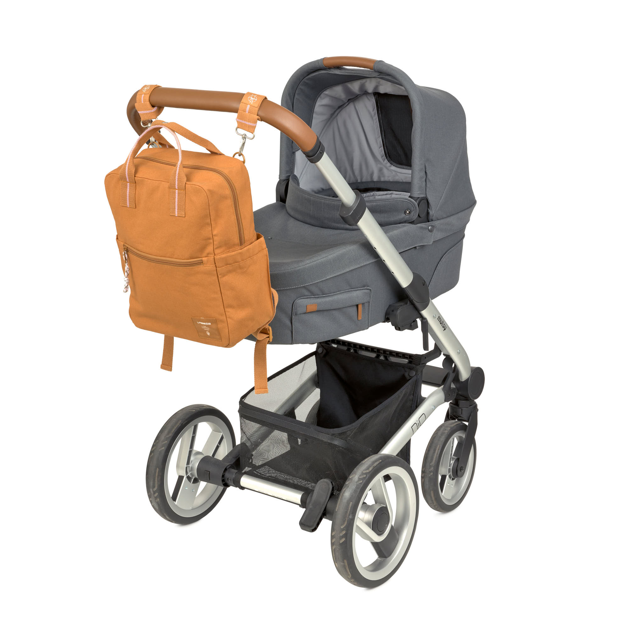 Wickelrucksack Square Little One & Me - Big, Karamell
